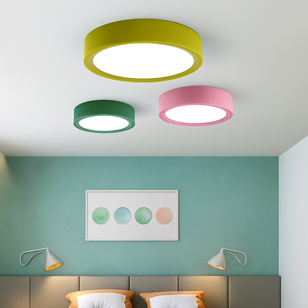led downlight ultra mince monté en surface moderne - vue 5 sur 5