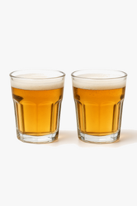 Lot 2 petits verres cocktail shot design epure