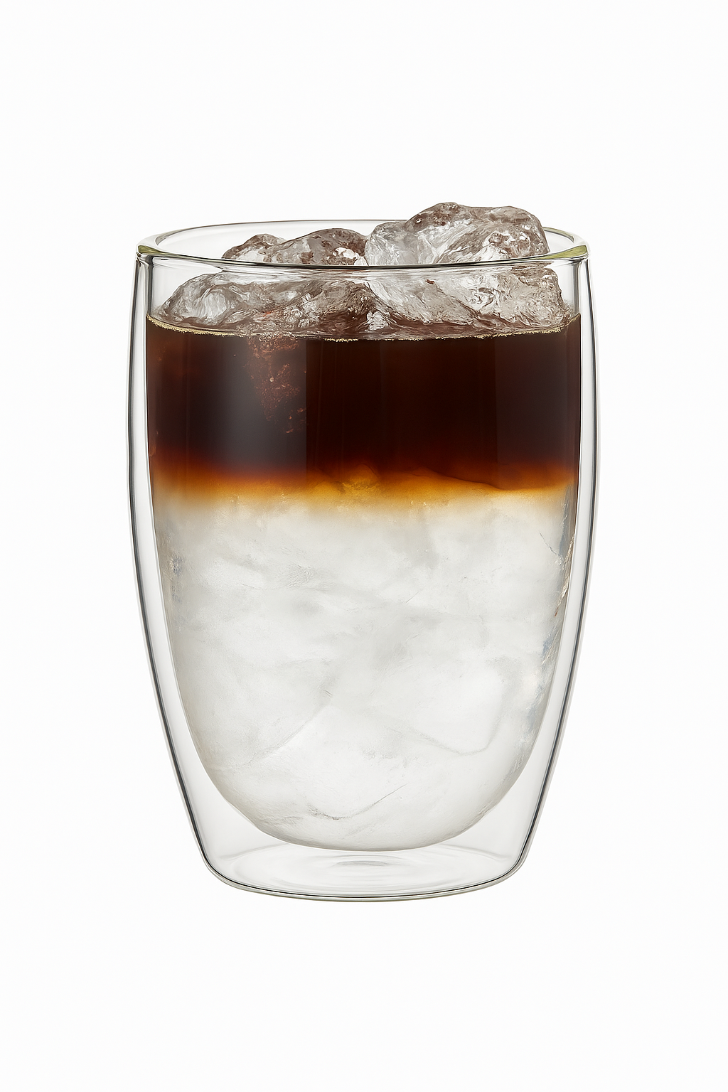 Lot 2 tasses verre double paroi borosilicate isolant