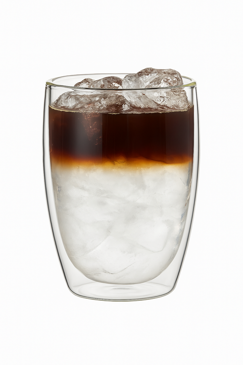 Lot 2 tasses verre double paroi borosilicate isolant