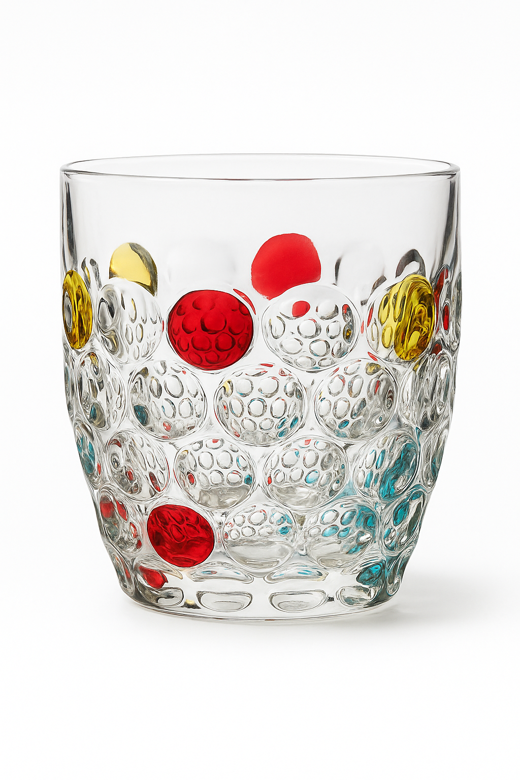 Lot 2 verres cristal motifs gothiques design zecchin - vue 2 sur 2