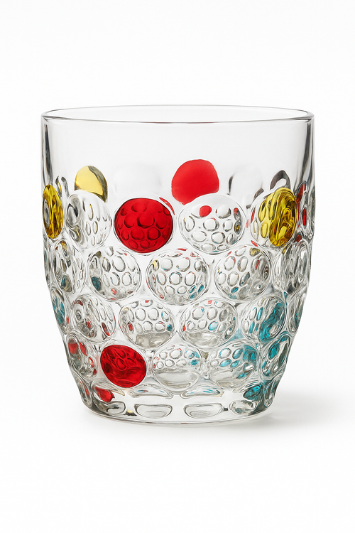 Lot 2 verres cristal motifs gothiques design zecchin