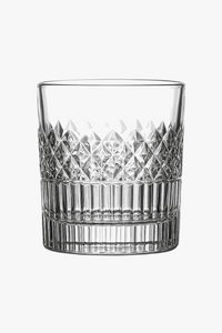 Set of 4 classic old fashioned whisky glasses