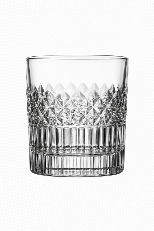 Lot 4 verres whisky old fashioned style classique - vue 2 sur 2
