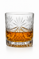 Lot 4 verres whisky style facette résistants