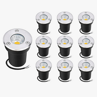 lot de 10 spots led encastrables étanches pour éclairage extérieur