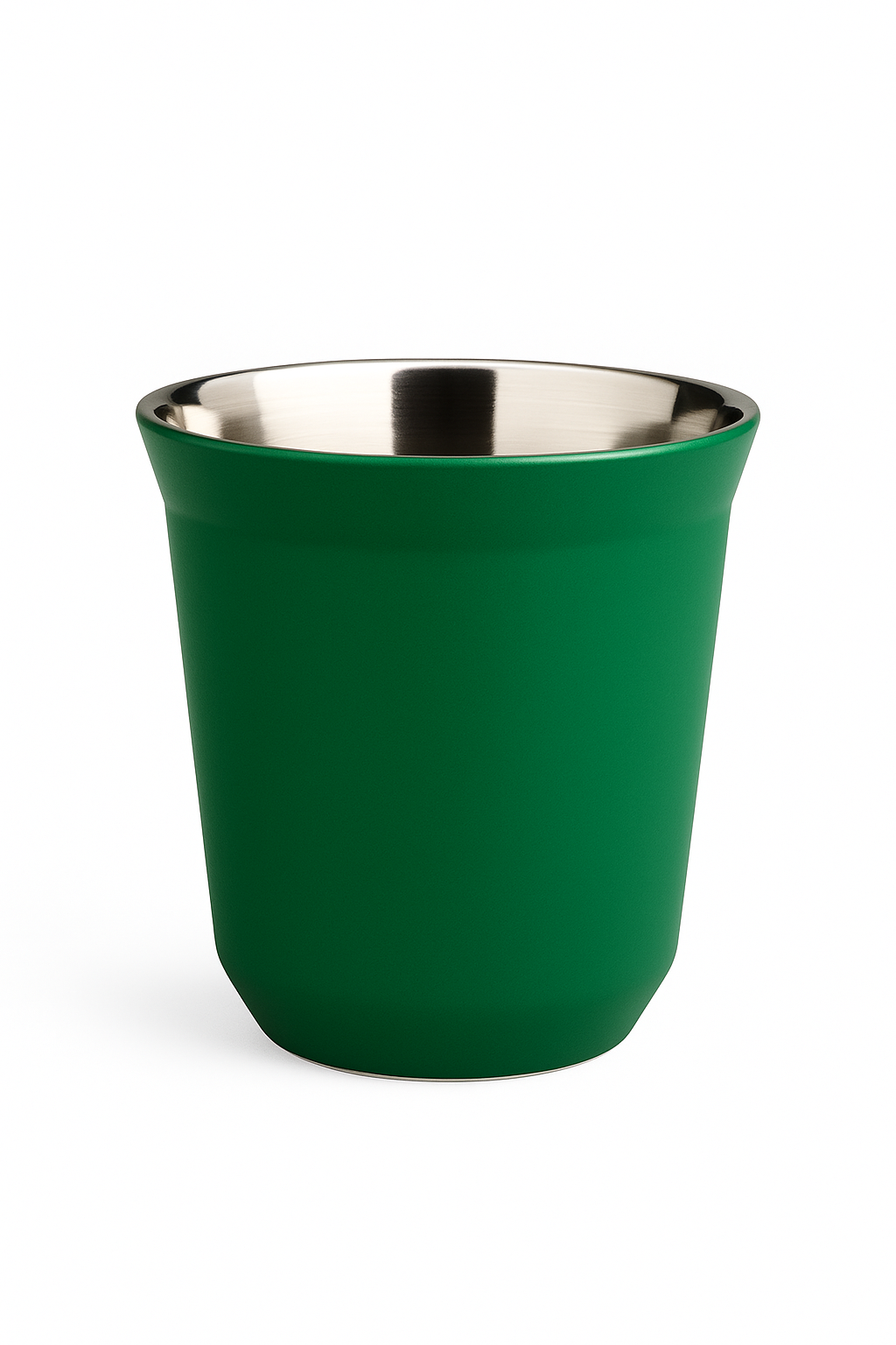 Lot de 4 tasses expresso inox double paroi - vue 2 sur 2