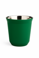 Lot de 4 tasses expresso inox double paroi