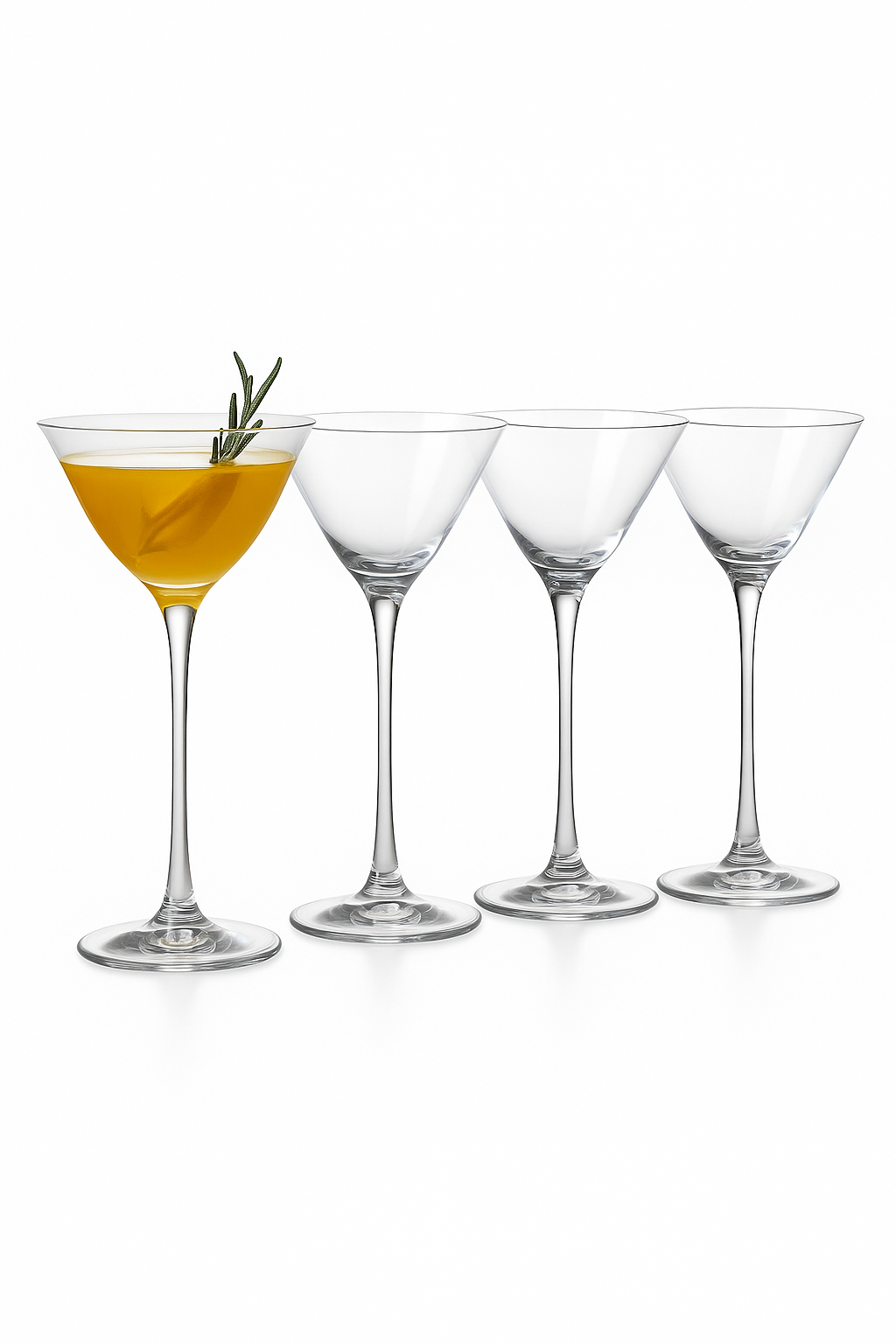 Lot de 4 verres martini 100 ml classiques - vue 2 sur 2