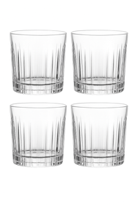 Lot de 4 verres whisky épais old fashioned