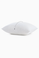 lot de housses de coussin blanches douces confortables 45x45 cm