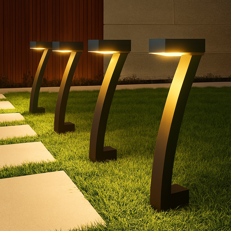 lot de lampes solaires led pour jardin éclairage extérieur décoratif