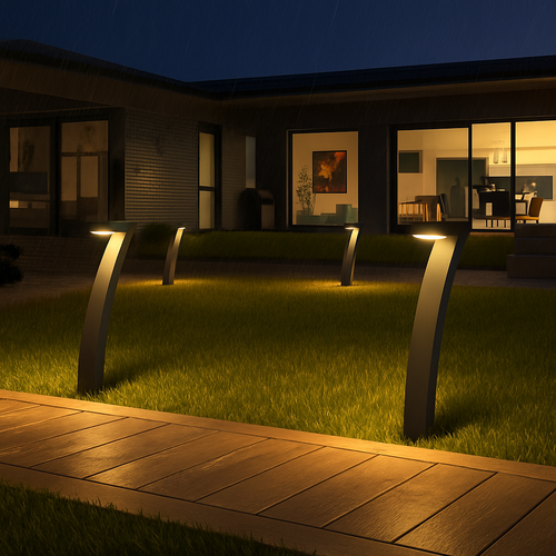 lot de lampes solaires led pour jardin éclairage extérieur décoratif