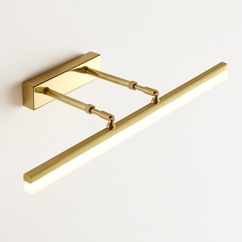 lumière de vanité led rétractable pour maquillage et miroir