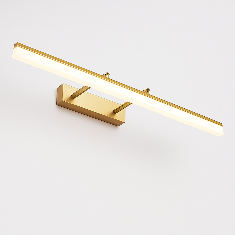 lumière de vanité led rétractable pour maquillage et miroir