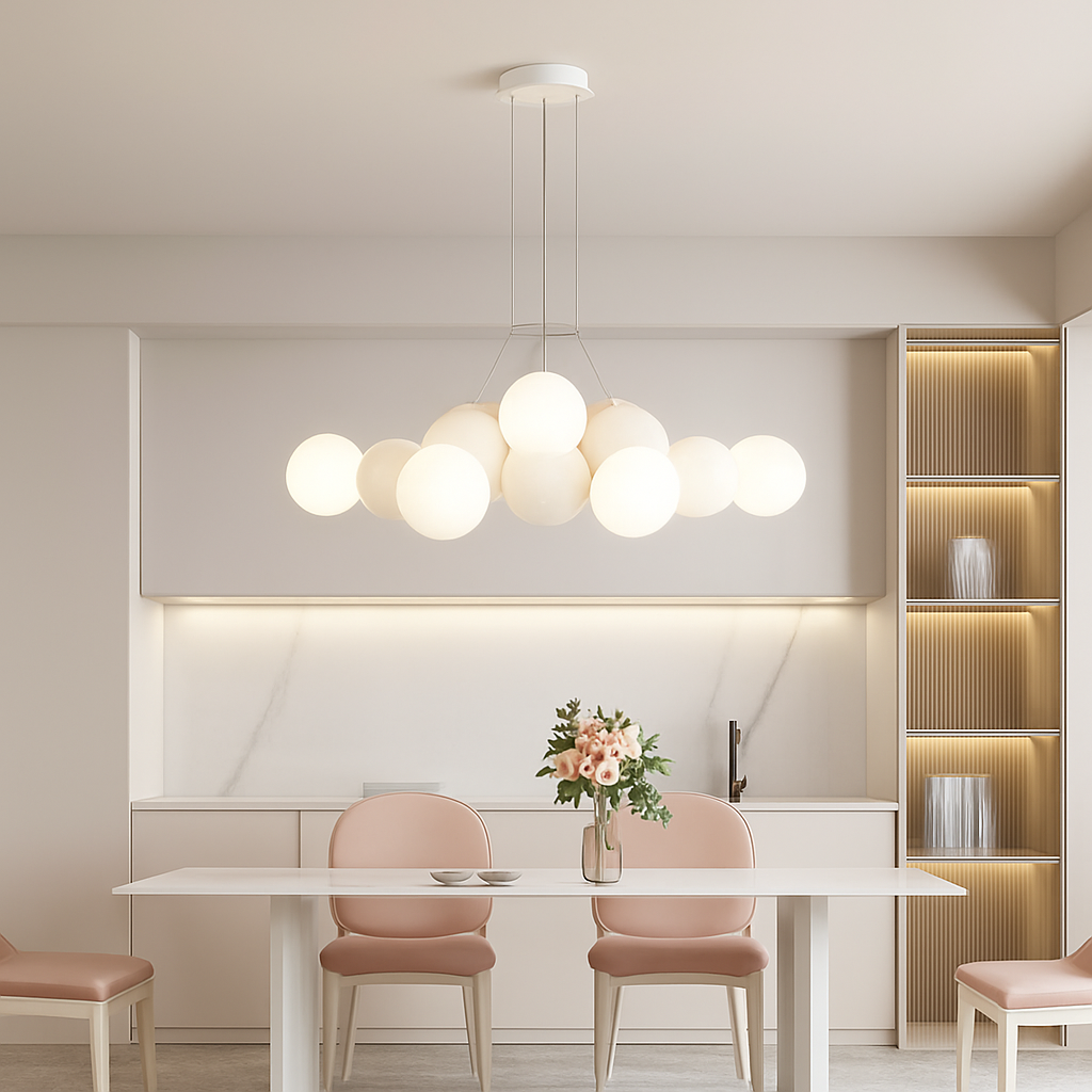lustre 2023 style design italien pour restaurant - vue 6 sur 12