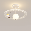 lustre astronaute décoration créative chambre enfants dessin animé