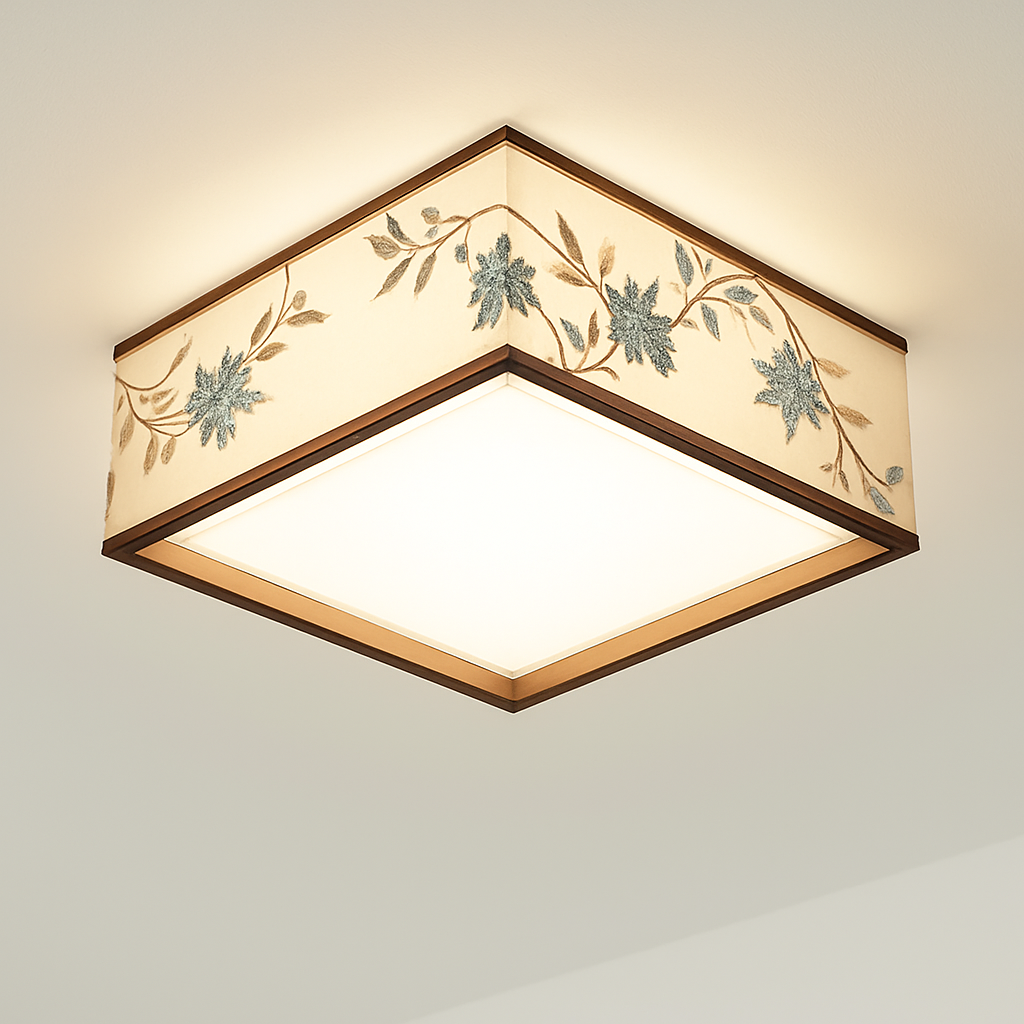 lustre chinois plafonnier chambre ronde Chinoiserie Luminaire Suspendu rétro maison salon étude Luminaire éclairage - vue 7 sur 17