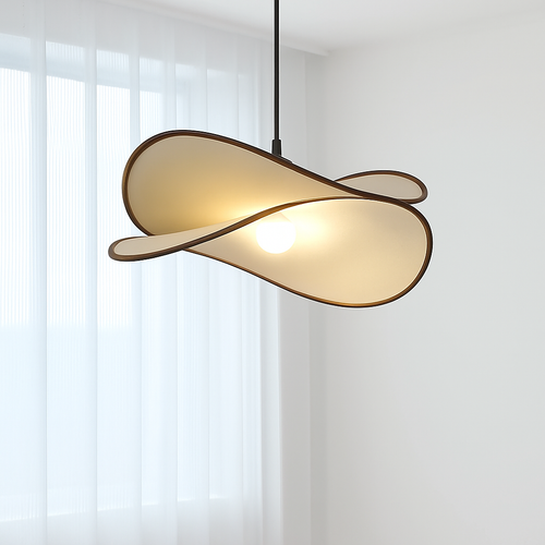 Minimalist decorative chandelier for modern and elegant interiors - vue 3 sur 9