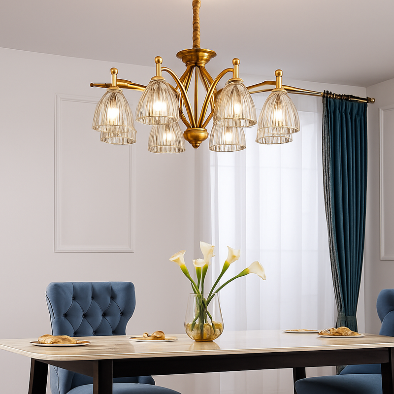 lustre design de luxe nordique vintage suspension loft