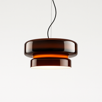 lustre design espagnol en verre pour intérieur moderne