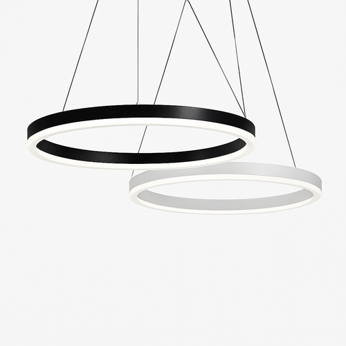 Lustre design LED cercle moderne