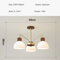 lustre en bois moderne pour décoration intérieure élégante et contemporaine