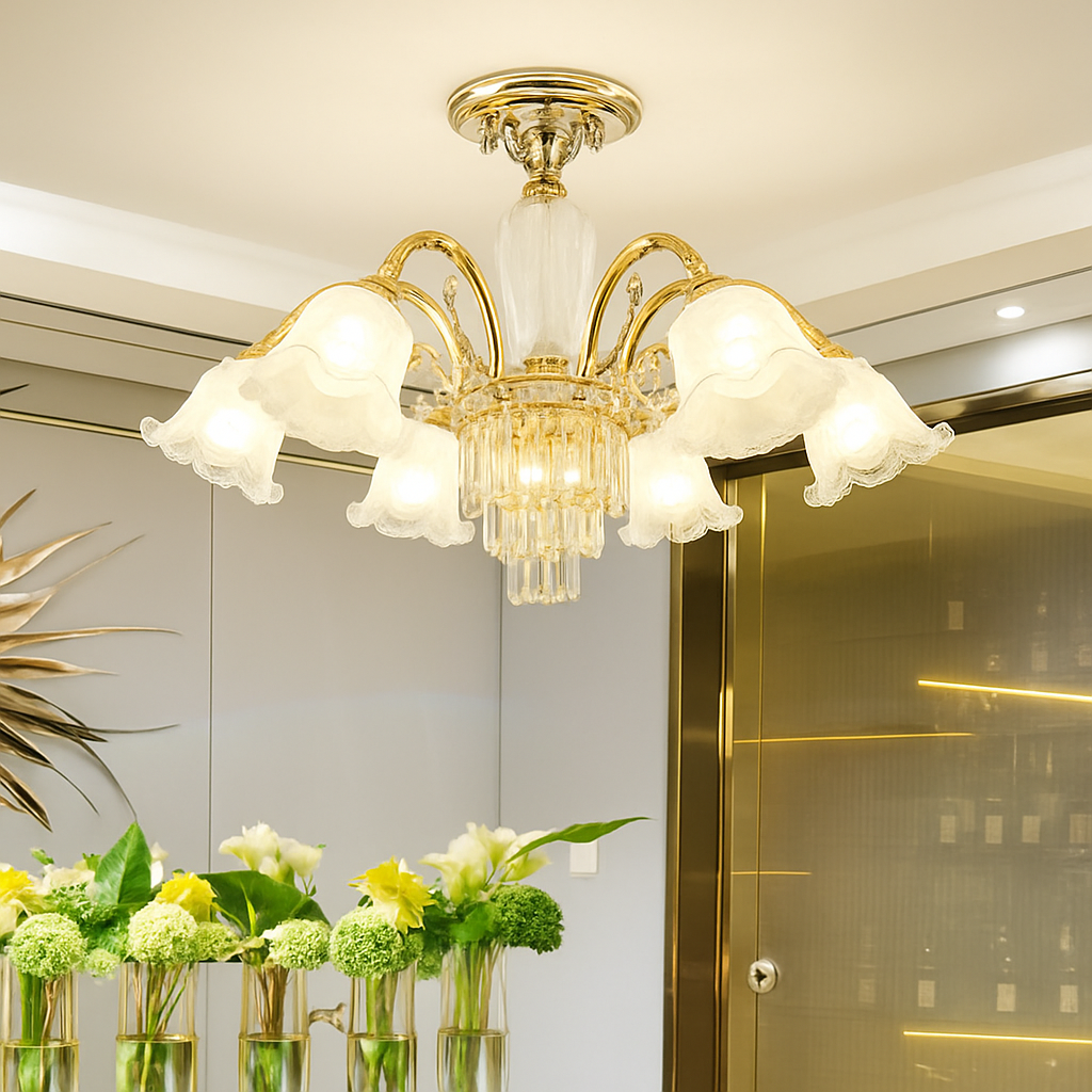lustre en cristal lumineux pour hôtels et églises - vue 3 sur 16