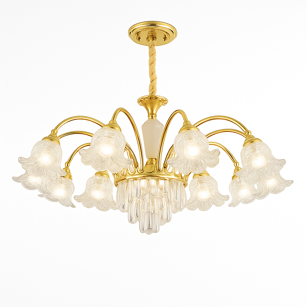 lustre en cristal lumineux pour hôtels et églises - vue 12 sur 16