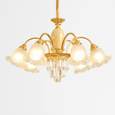 lustre en cristal lumineux pour hôtels et églises