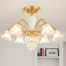 lustre en cristal lumineux pour hôtels et églises