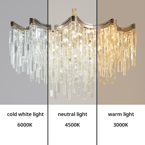 lustre en cristal moderne à 7 niveaux pour décoration intérieure - vue 7 sur 6