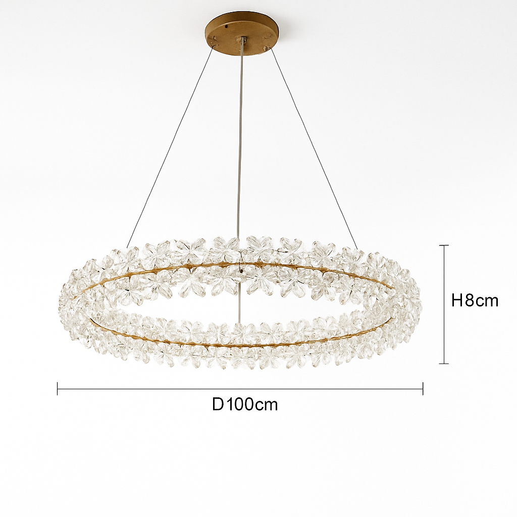 lustre en cristal moderne design créatif lumineux pour intérieur élégant - vue 7 sur 13