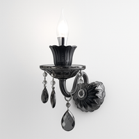 lustre en cristal moderne pour éclairage d'ambiance élégante