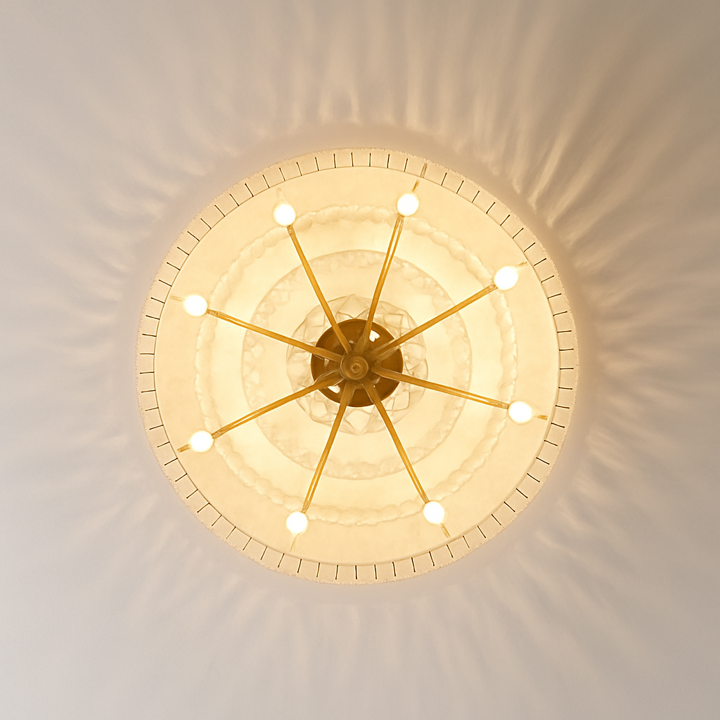lustre en cristal moderne pour décoration contemporaine de luxe - vue 7 sur 10