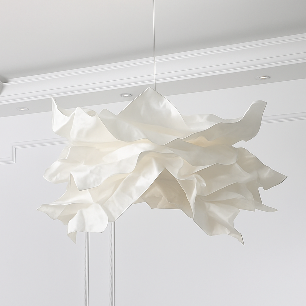 lustre en papier nuage pour décoration intérieure moderne et élégante - vue 5 sur 6