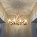lustre en résine en forme de bois de cerf pour décoration de maison