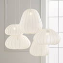 lustre en tissu rétro pour décoration intérieure design nordique