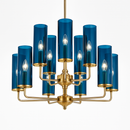 lustre en verre moderne 6 à 15 têtes design nordique luminaire intérieur