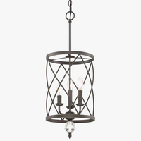 Lustre industriel rétro plafonnier Vintage lampe de Table en cristal noir or E14 phare de cuisine Suspension à trois têtes
