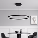 Minimalist nordic single ring LED chandelier