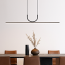 Modern minimalist LED chandelier for interior decor
