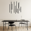 Modern minimalist LED chandelier for bars, restaurants and shops