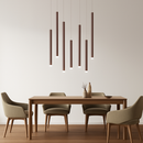 Modern minimalist LED chandelier for bars, restaurants and shops