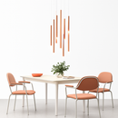 Modern minimalist LED chandelier for bars, restaurants and shops