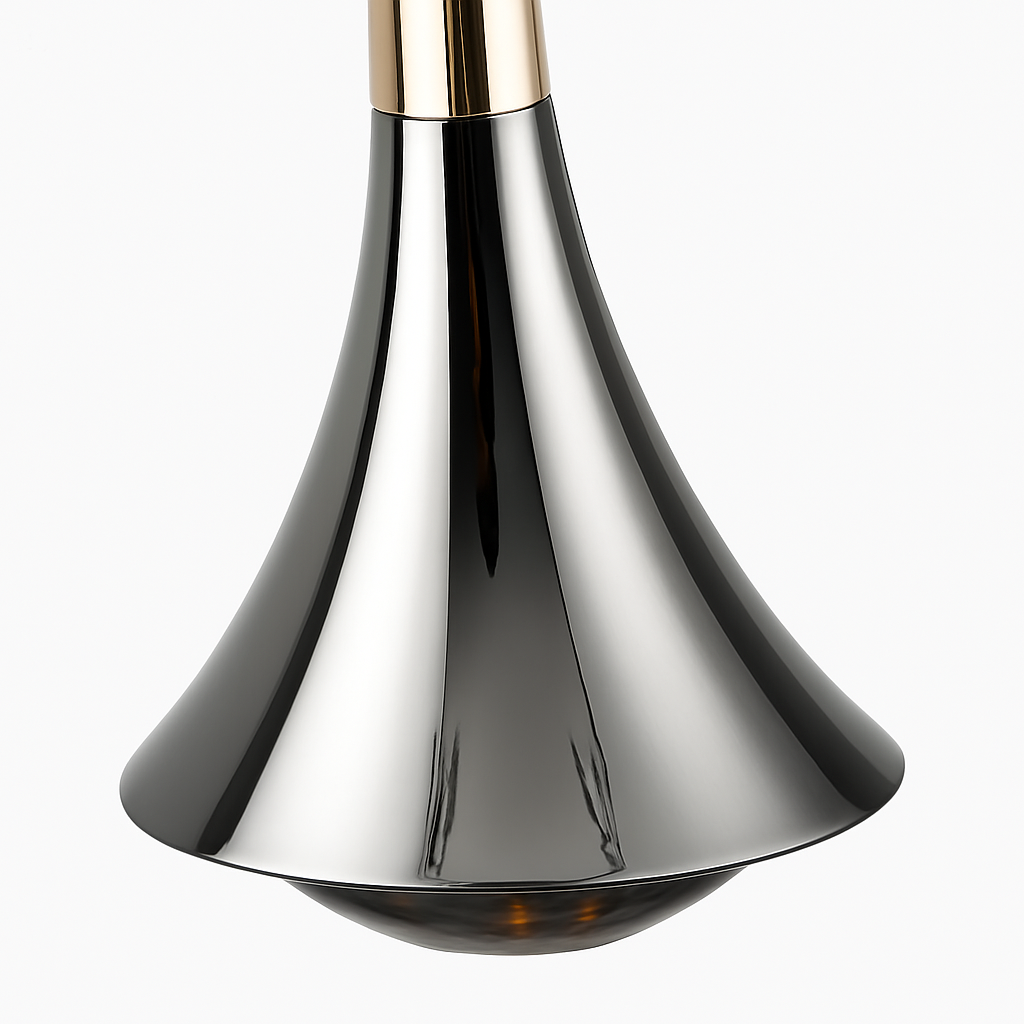 lustre led nordique anti-éblouissant en aluminium à intensité variable - vue 4 sur 8