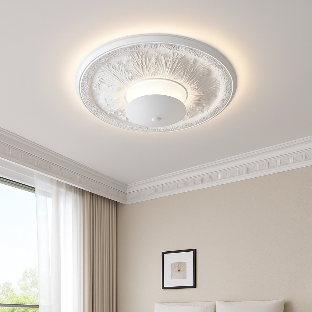 lustre led pour éclairage intérieur décoratif et lumineux - vue 5 sur 9