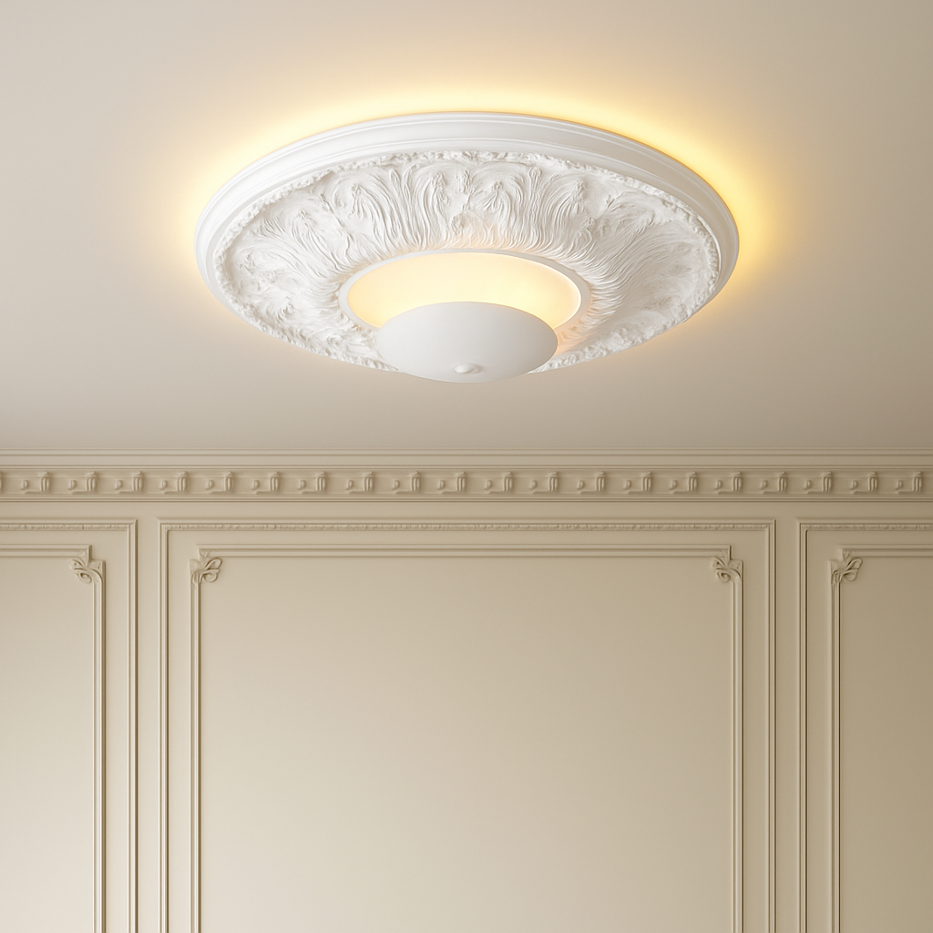 lustre led pour éclairage intérieur décoratif et lumineux - vue 6 sur 9