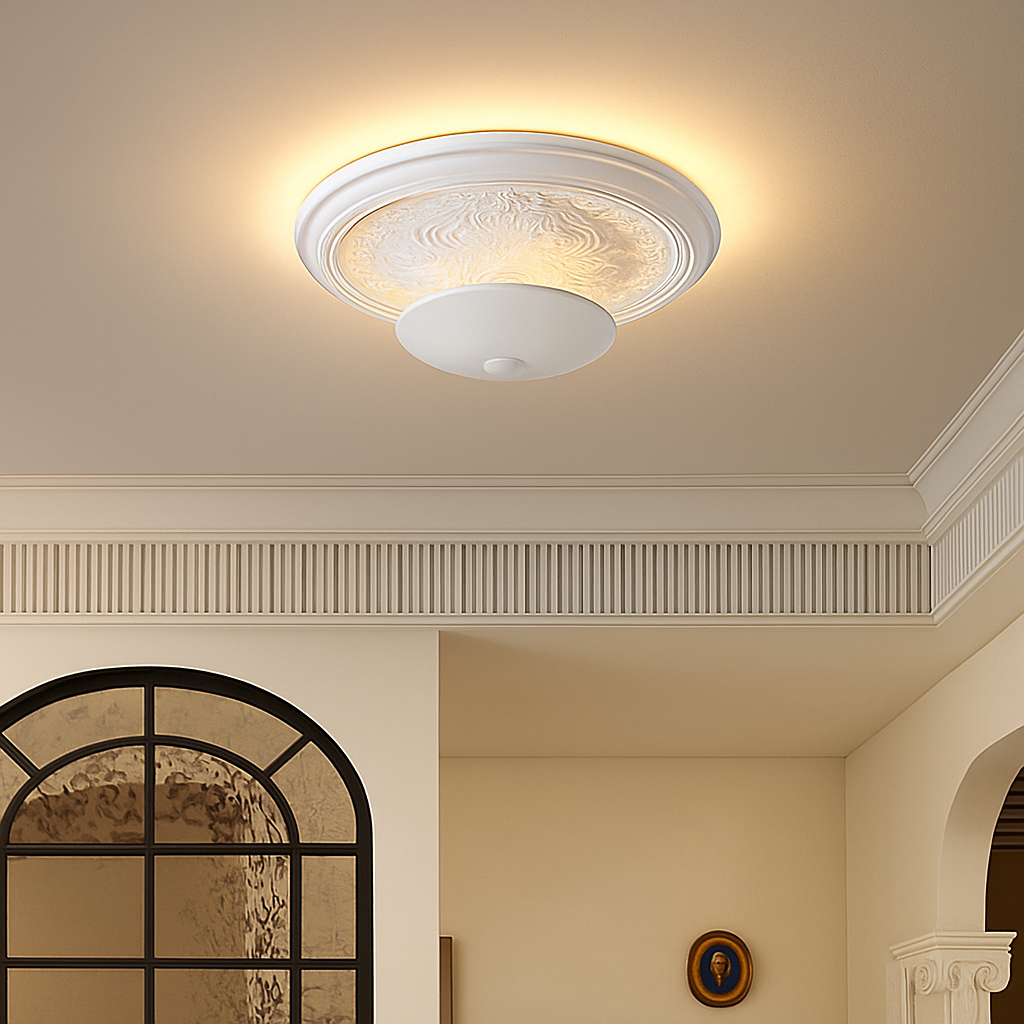lustre led pour éclairage intérieur décoratif et lumineux - vue 7 sur 9