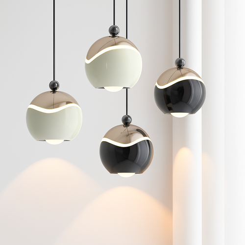 lustre à led pour une décoration moderne et élégante